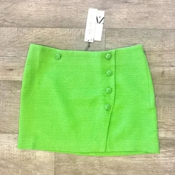 ZARA High-Waisted Mini Skirt NWT - Picture 13 of 15